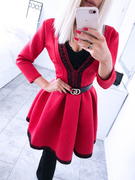 Kobieca sukienka z ozdobną... 2