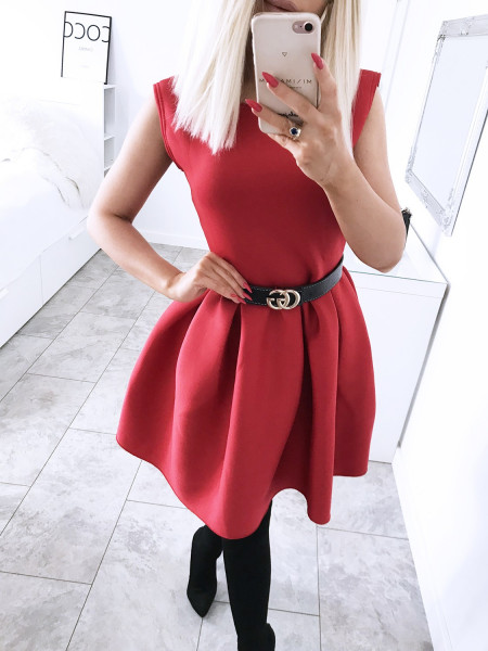 Rozkloszowana sukienka z... 2