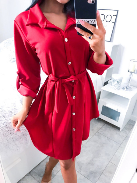 Kobieca sukienka szmizjerka JADE 2