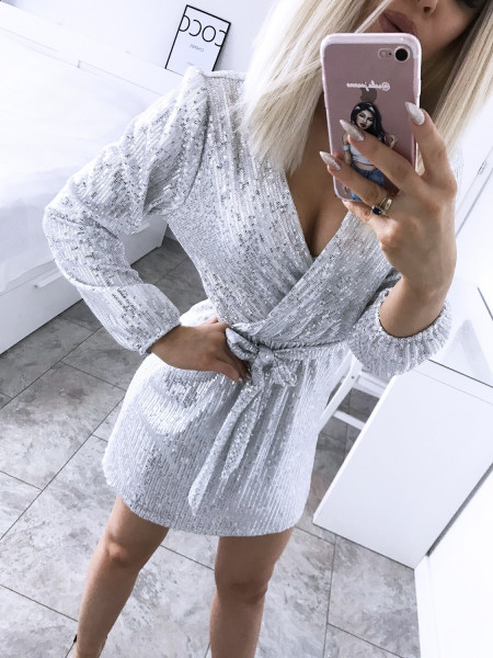 Cekinowa sukienka z... 2