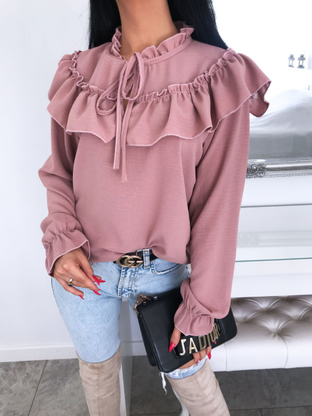 Bluzka z wiązanym dekoltem... 2