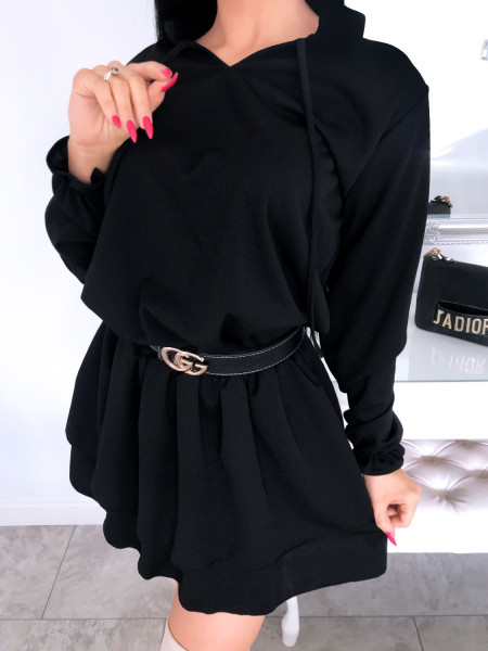 Rozkloszowana sukienka z...