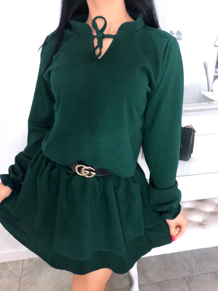 Rozkloszowana sukienka z... 2