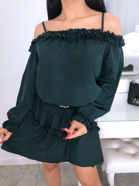 Kobieca mini sukienka z... 2